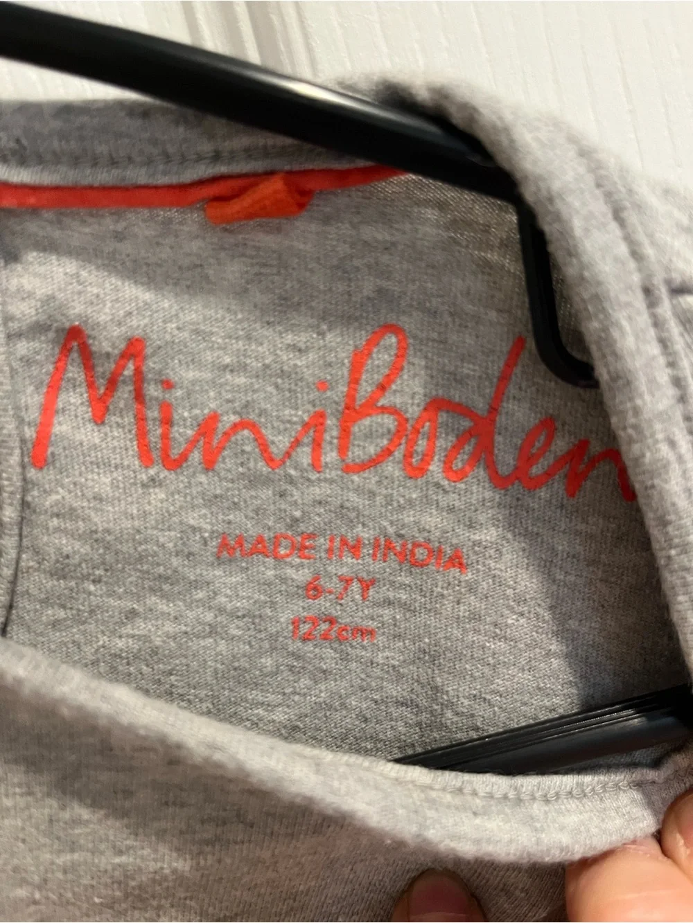 Mini Boden soft grey